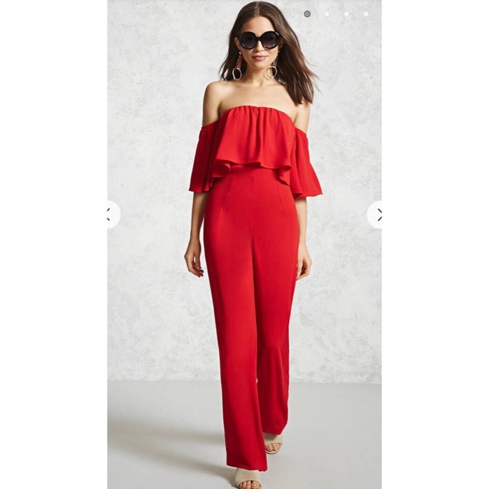 Off-The-Shoulder Jumpsuit